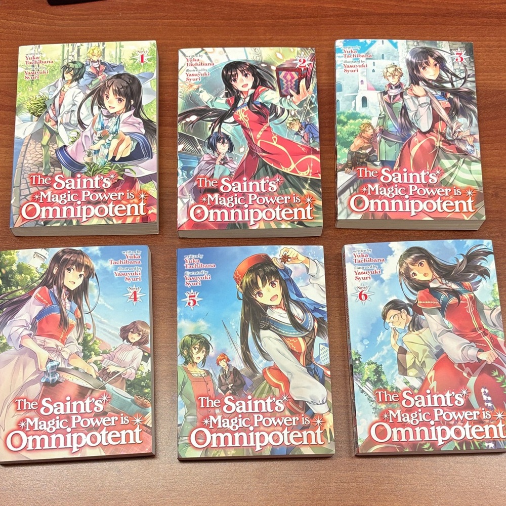 The Saint's Magic Power Is Omnipotent Volumes 1-6 – Colorful Manga Set